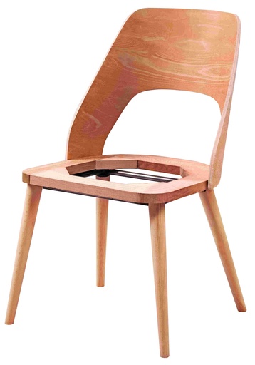 [SAN-202] Wooden chair skeleton