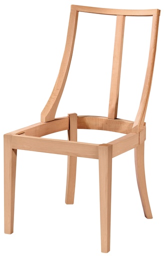 [4215S] Wooden chair skeleton