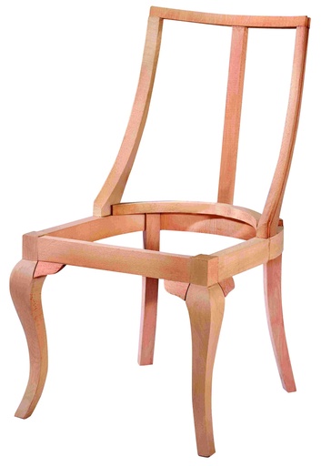 [SAN-207] Squelette de chaise en bois