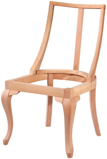 [4213S] Wooden chair skeleton