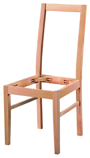 [SAN-210] Wooden chair skeleton