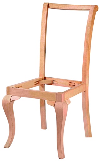 [SAN-211] Wooden chair skeleton