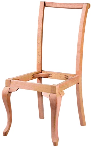 [SAN-212] Squelette de chaise en bois