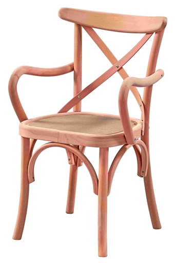 [SAN-248] Skeleton wooden chair with arms