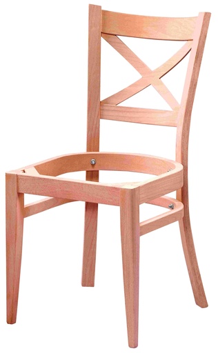 [SAN-256] Wooden chair skeleton