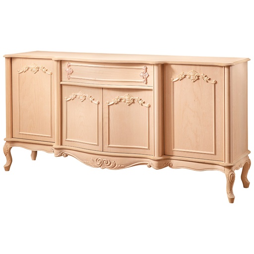 [3145N] SERVANTA DIN LEMN CU SCULPTURA