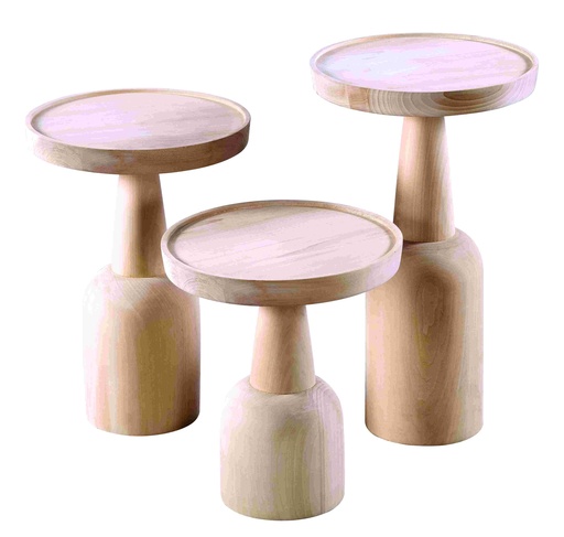 [ZGN-103] Ensemble de table en bois