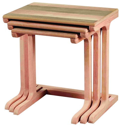 [ZGN-111] Ensemble de table en bois