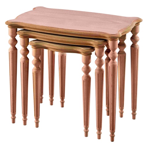 [ZGN-113] Wooden table set