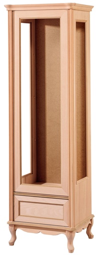 [6713S] Vitrine en bois