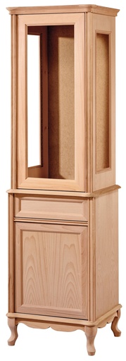 [6709S] Vitrine en bois