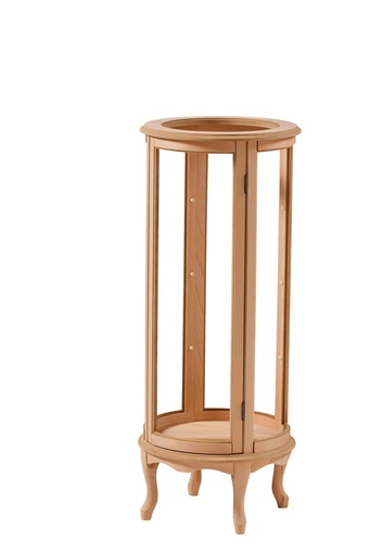 [3731N] VITRINA ROTUNDA DIN LEMN