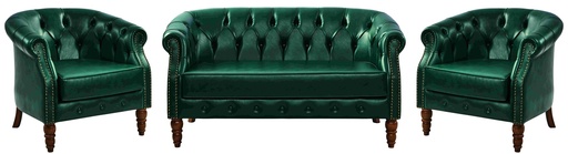 [8203S] Sofa 2 places finished