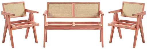 [4914S] SET CANAPEA+FOTOLII LEMN (copie)