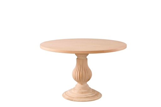 [2261N] MASA ROTUNDA FIXA DIN LEMN