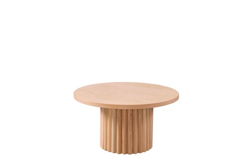 [5526N] MASUTA CAFEA ROTUNDA DIN LEMN