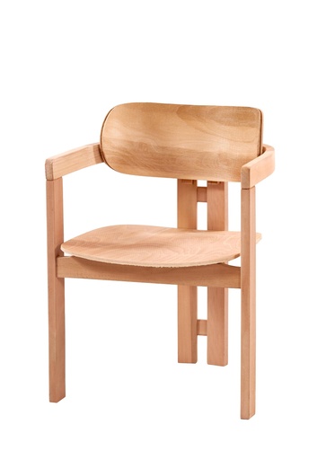 [4101S] SCHELET SCAUN DIN LEMN CU BRATE