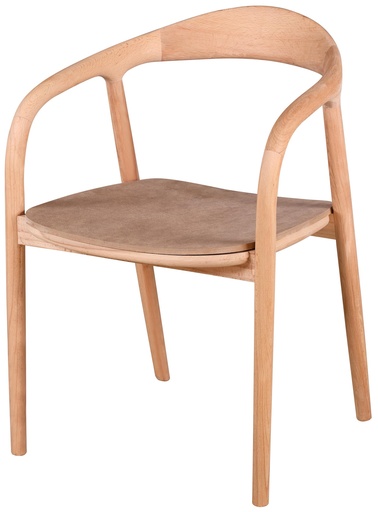 [4121S] SCHELET SCAUN DIN LEMN CU BRATE