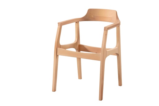 [2599N] SCHELET SCAUN DIN LEMN CU BRATE