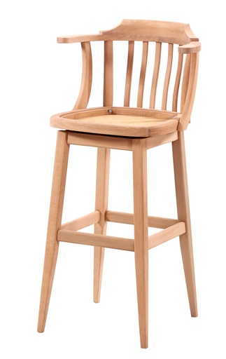 [4516S] SCHELET SCAUN BAR DIN LEMN