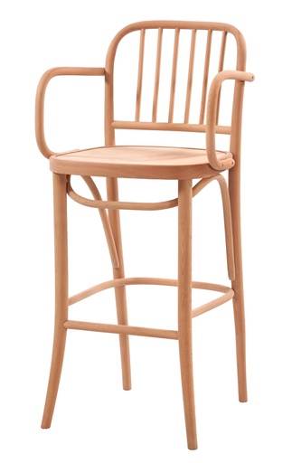 [4530S] SCHELET SCAUN BAR DIN LEMN CU BRATE