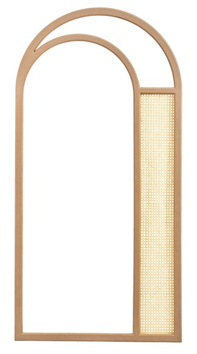 [7402S] RAM OGLINDA DIN MDF CU RATAN