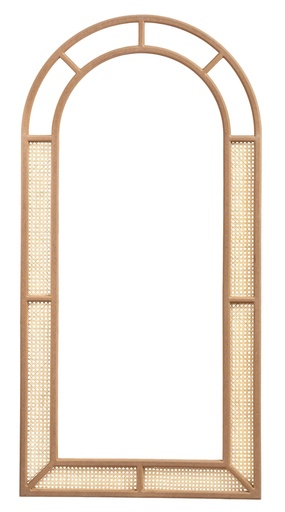 [7406S] RAMA OGLINDA DIN MDF CU RATAN