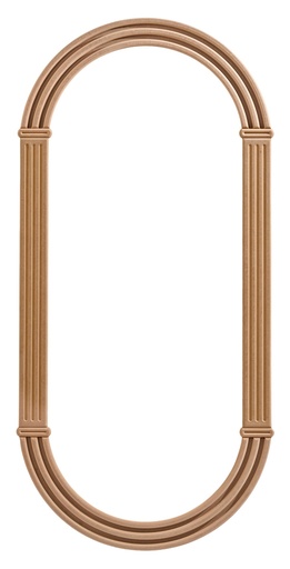 [7497S] RAMA OGLINDA OVALA DIN MDF