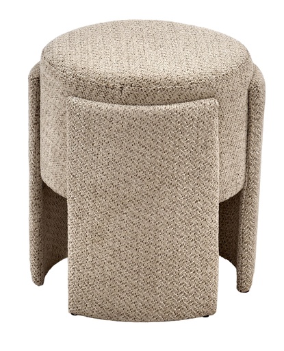 [8225S] PUF ROTUND FINISAT