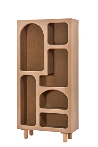 [6810S] BIBLIOTECA DIN MDF