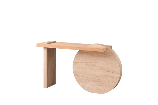 [4511N] CONSOLA DIN LEMN SI MDF INFOLIAT