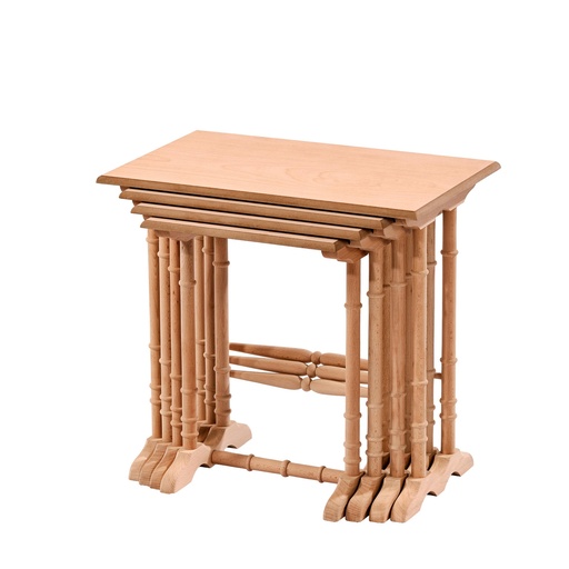 [5525S] SET MASUTE DI  LEMN SI MDF