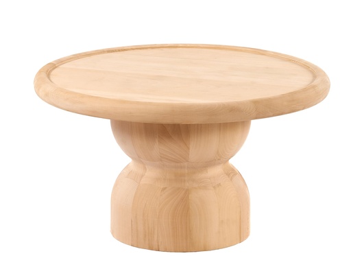 [5709S] MASUTA CAFEA ROTUNDA DIN LEMN