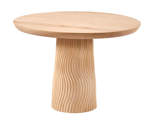 [5711S] MASUTA CAFEA ROTUNDA DIN LEMN