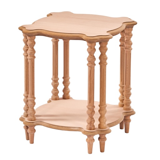 [5864S] MASUTA PATRATA DIN LEMN