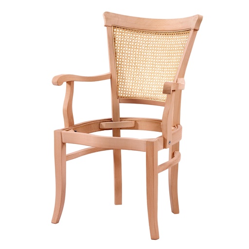 [4815S] SCHELET FOTOLIU DIN LEMN CU RATAN