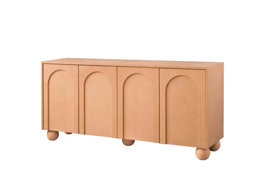 [3118N] SERVANTA DIN LEMN SI MDF