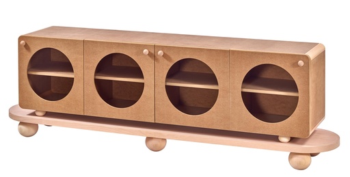 [5112S] SERVANTA DIN LEMN SI MDF