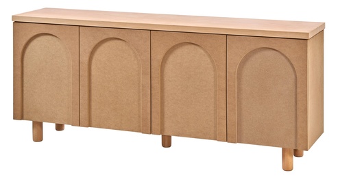 [5138S] SERVANTA DIN LEMN SI MDF