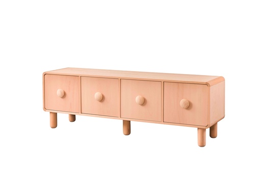 [3525N] COMODA TV DIN LEMN