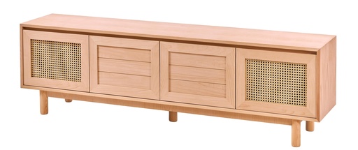 [5321S] COMODA TV DINLEMN CU RATAN