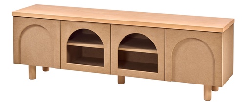 [5335S] COMODA TV DIN LEMN SI MDF