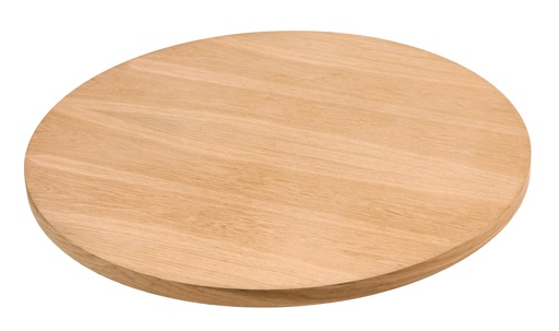 [3407S-3412S] BLAT MASA ROTUND DIN LEMN CU FURNIR DE STEJAR