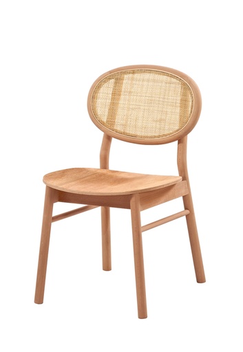 [4132S] SCHELET SCAUN DIN LEMN CU RATAN