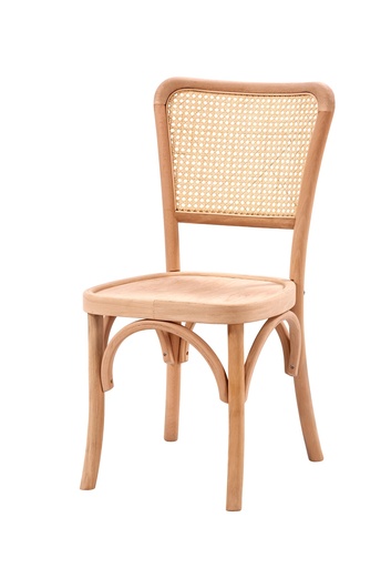 [4183S] SCHELET SCAUN DIN LEMN CU RATAN