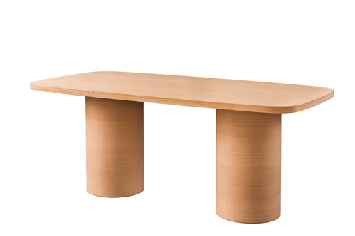 [2156N] MASA DREPTUNGHIULARA FIXA DIN LEMN FURNIR DE STEJAR