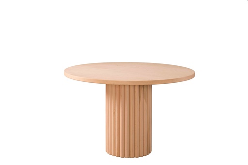 [2182N] MASA ROTUNDA FIXA DIN LEMN