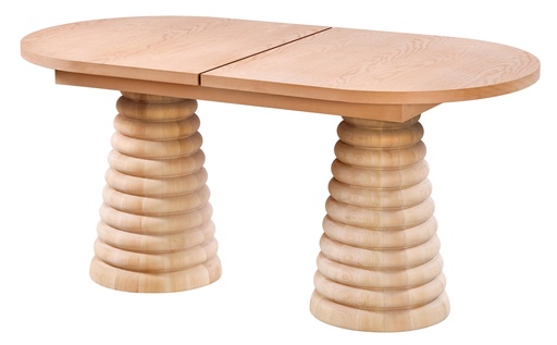 [2101S] MASA OVALA EXTENSIBILA DIN LEMN