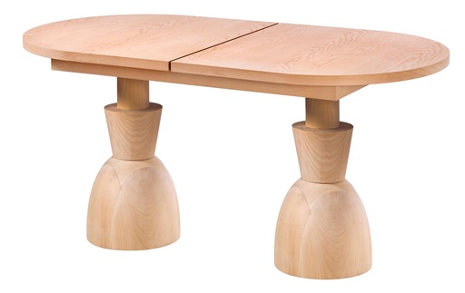 [2107S] MASA OVALA EXTENSIBILA DIN LEMN