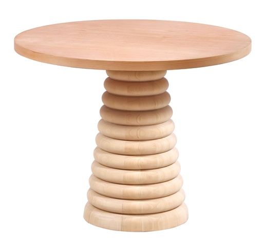 [2121S] MASA ROTUNDA FIXA DIN LEMN